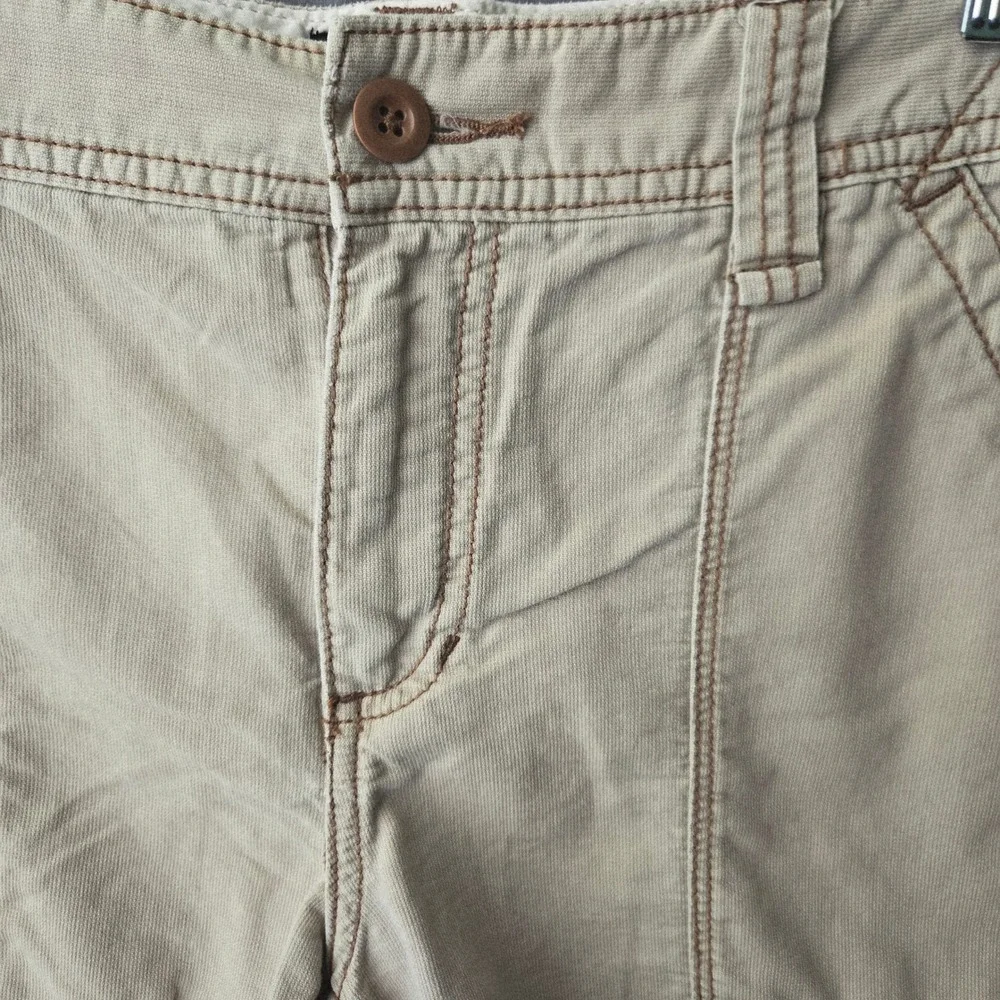 Polo Jeans Co‎ Ralph Lauren Khaki Cargo Shorts Womens Size 6 Cotton Utility